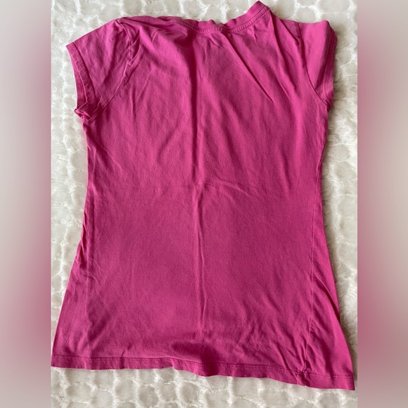 Marilyn Monroe: pink Pre-owned juniors T-shirt. Size (M) - Picture 2 of 3